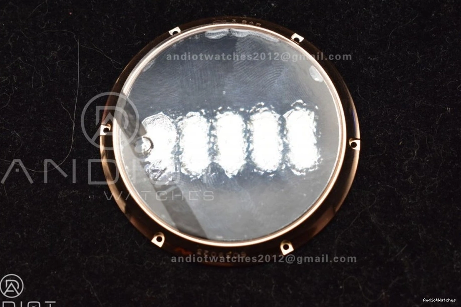 Best Perpetual RG Edition Strap Dial BestValue White Clone Calendar Black on APSF 1:1 Portugieser 1018 5033 A52610 Leather 0427